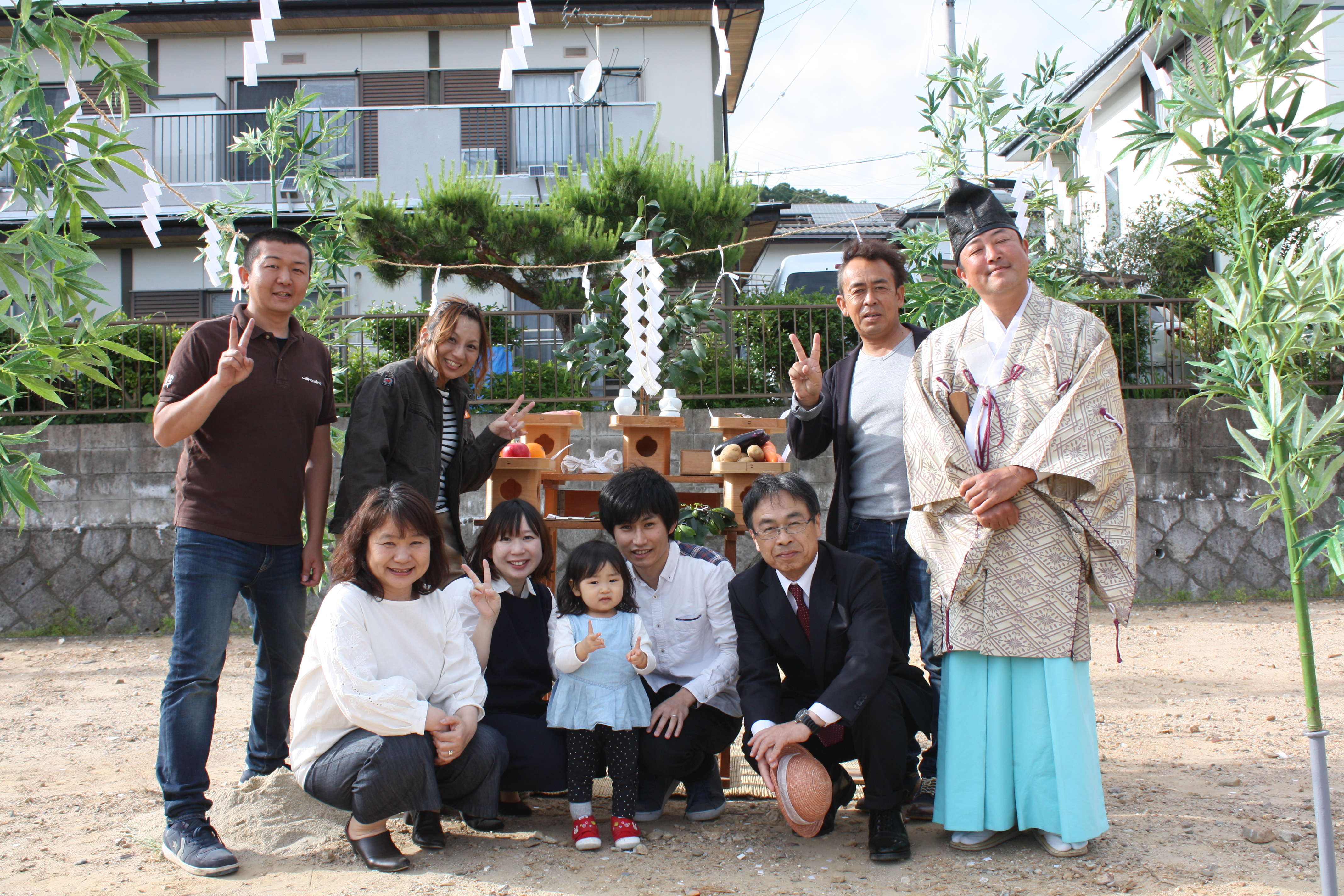 豊川市T様邸地鎮祭