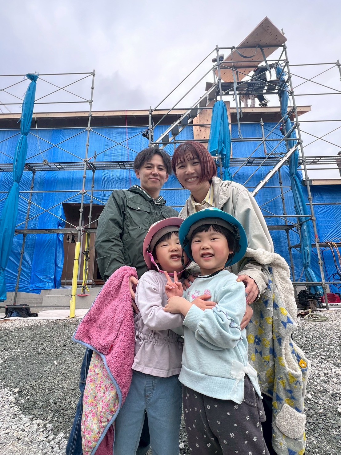 豊橋市にて上棟式を行いました。