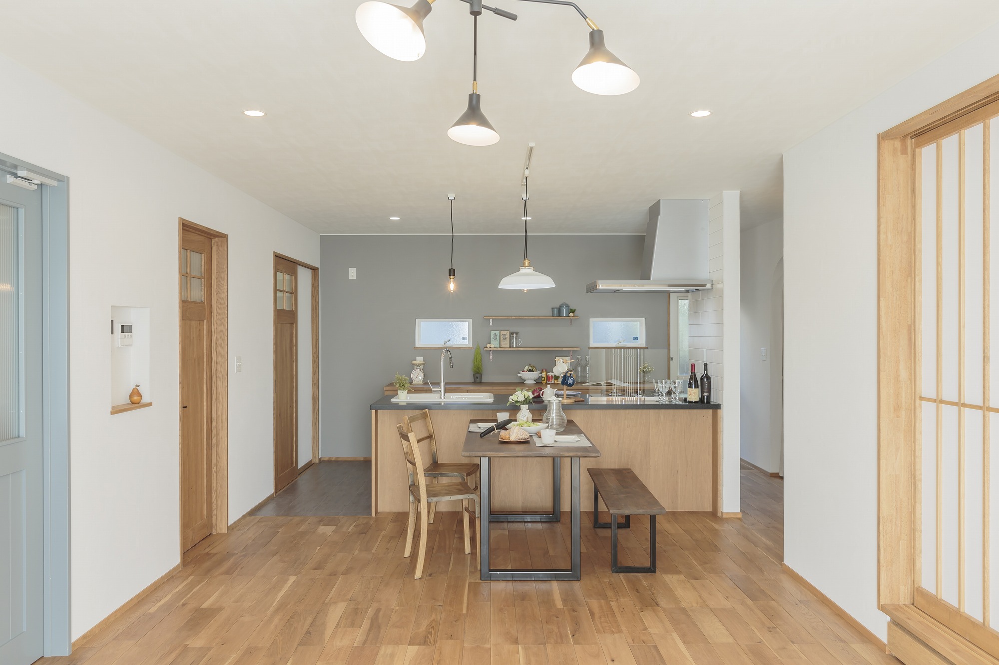 家族が楽しくまったりできるお家